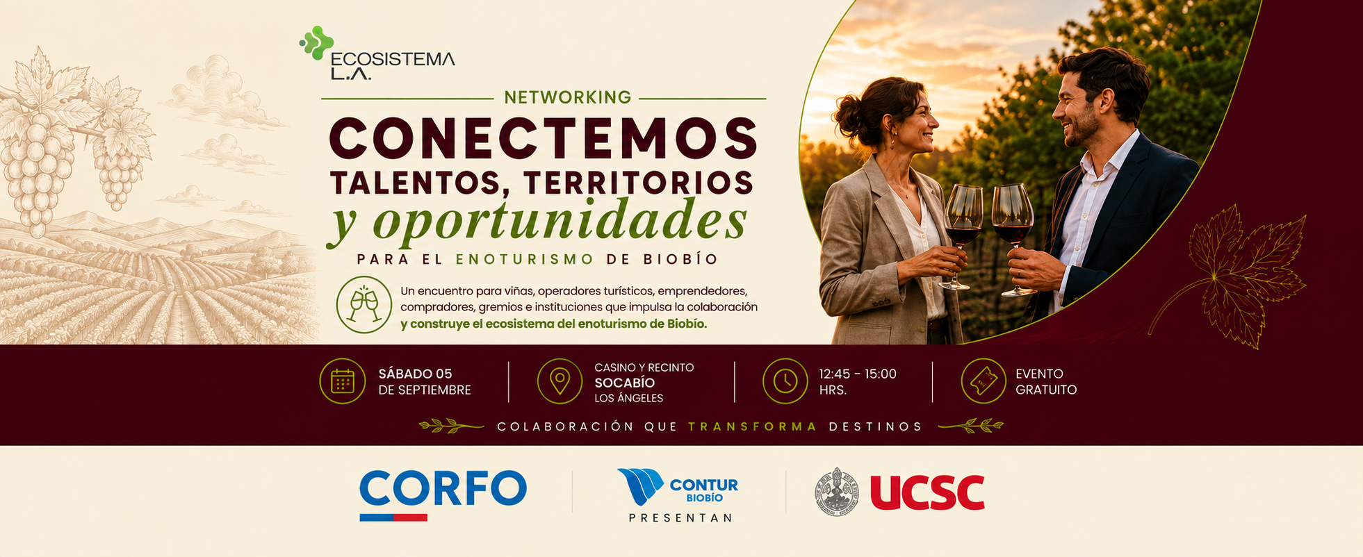 Networking Biobío en un Copa 2026